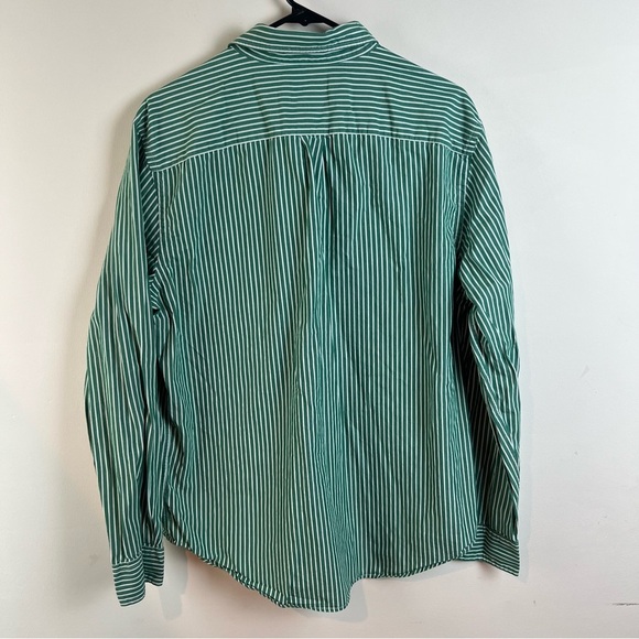 Bundle American Eagle Men’s Button Down Shirt Plaid Striped Cotton Large Long - Picture 7 of 15